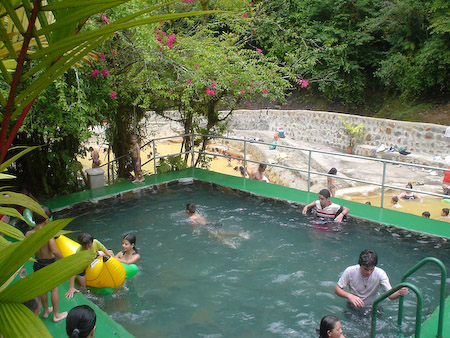 Piscinas de agua termal Recreo Verde