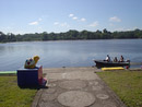 Muelle en el parque